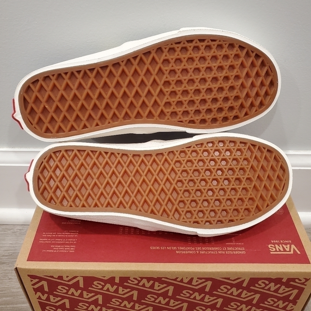 NEW VANS Slip-On Sf Low Top Retro Stripes Canvas - Picture 4 of 5